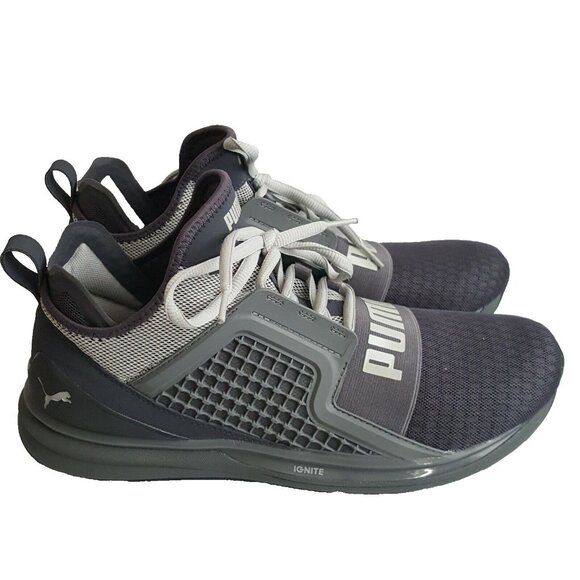 Grey Puma Men\'s Ignite Limitless Basketball Shoe Size 11 main image 4